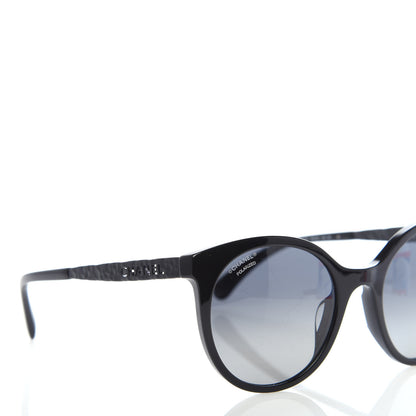 Chanel Acetate Metal Polarized Pantos Sunglasses 5440-A Black 7 of 8
