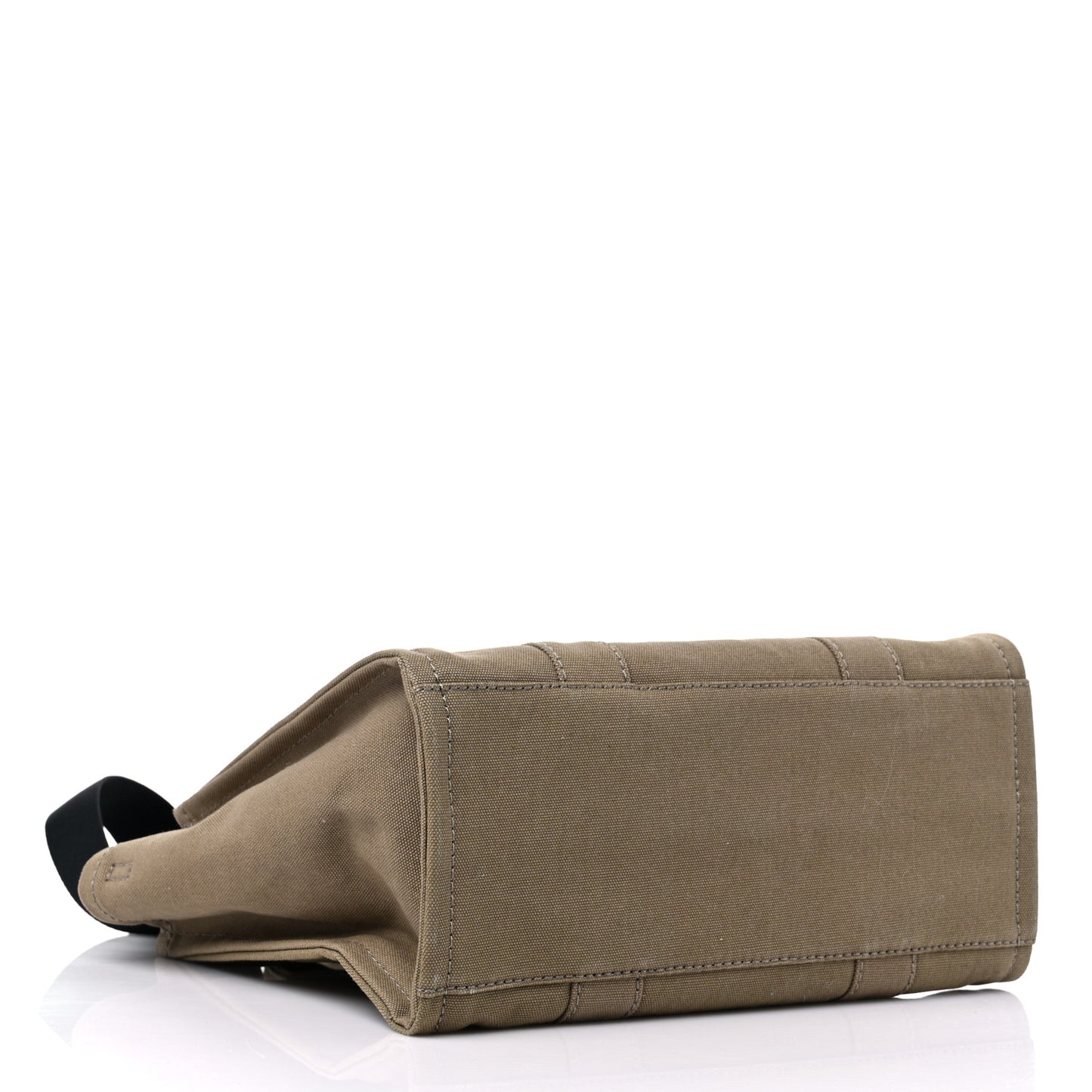 Cotton Canvas Medium The Traveler Tote Bag Slate Green