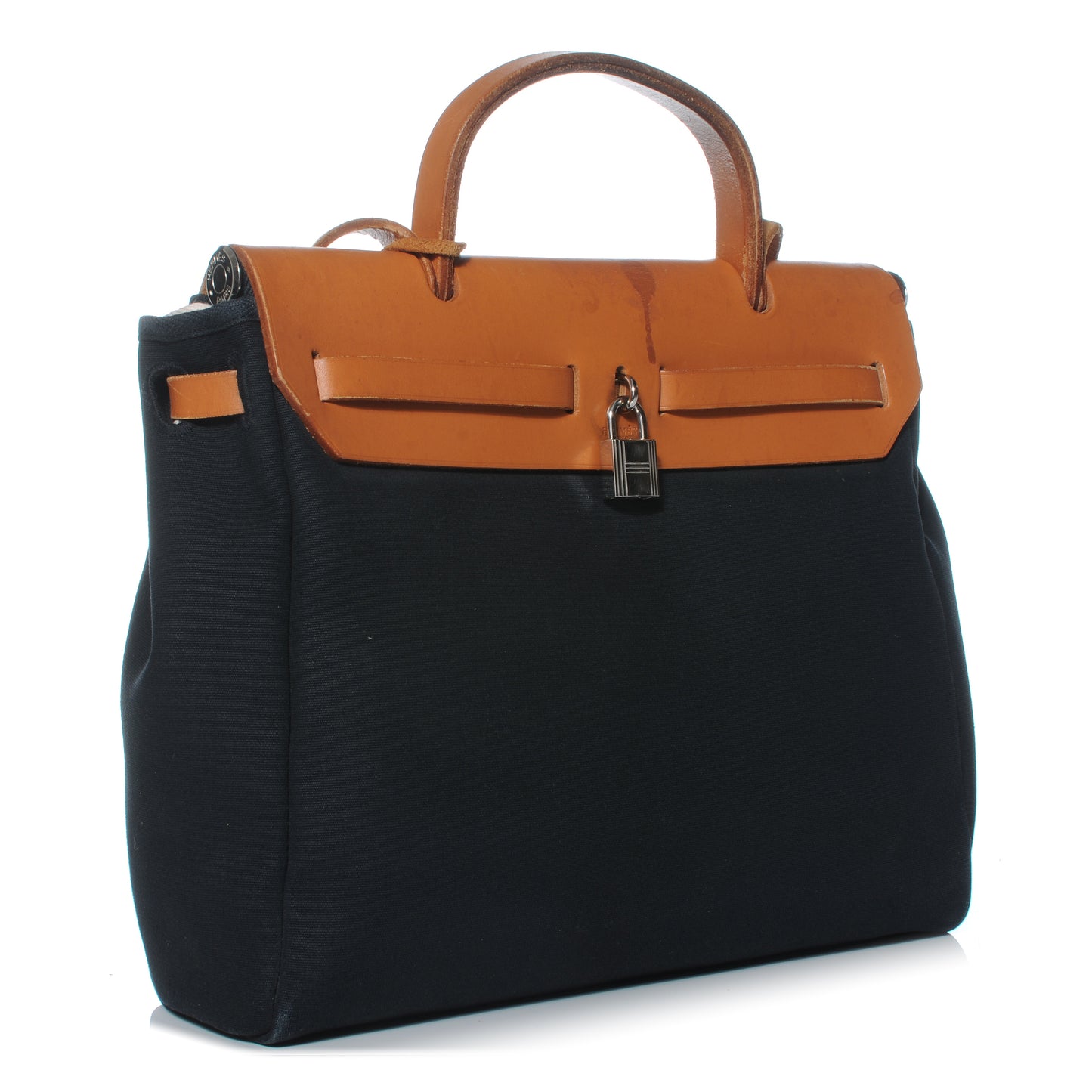 Toile HERBAG PM Natural and Black