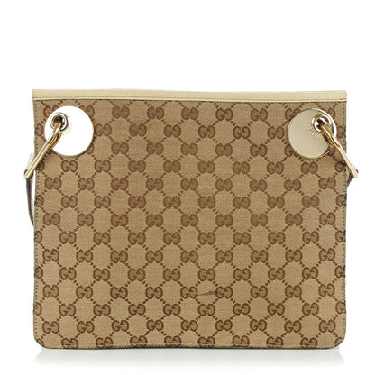 Gucci Monogram Eclipse Messenger Bag Off White 1 of 9