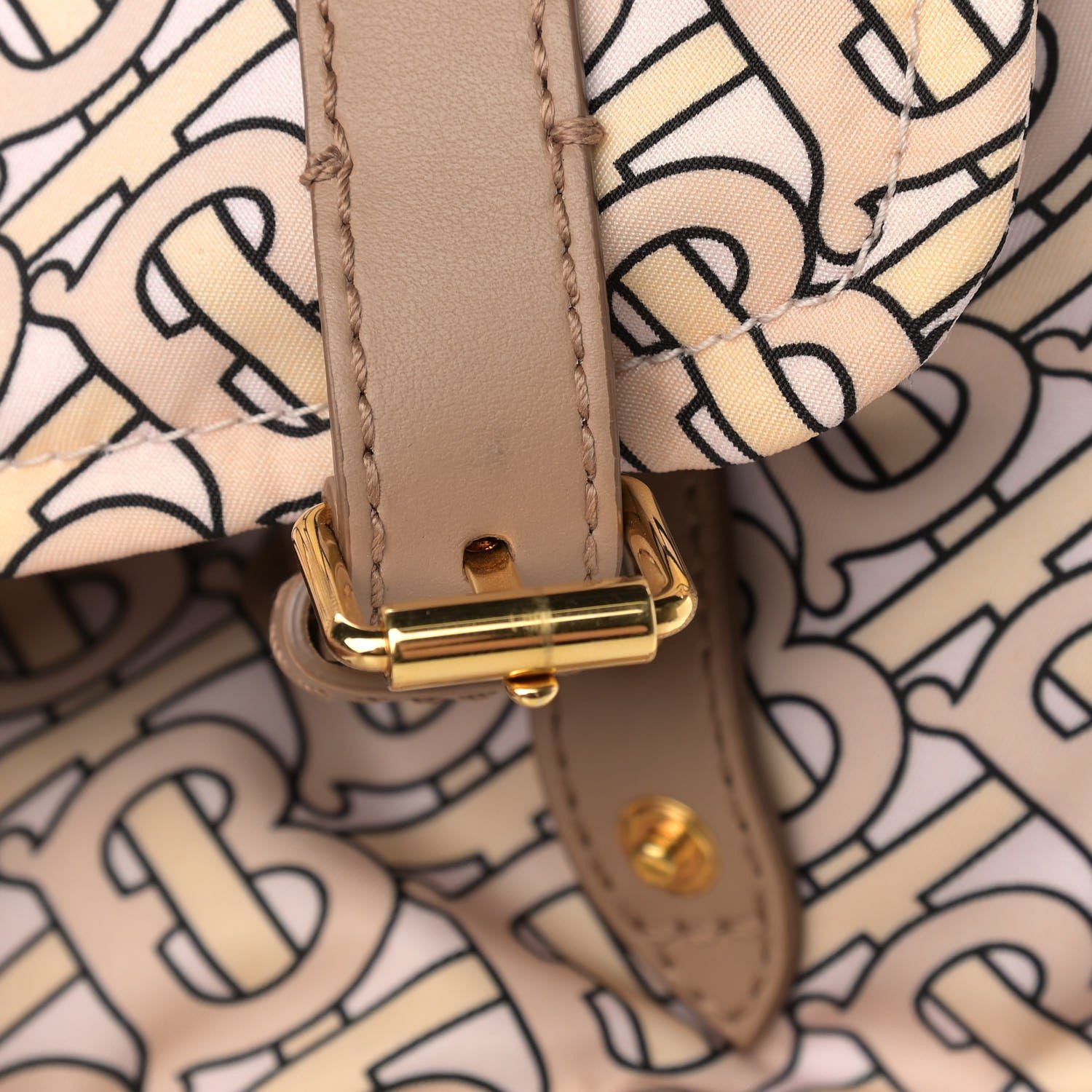 Burberry Nylon Monogram Medium Rucksack Backpack Blush 11 of 12