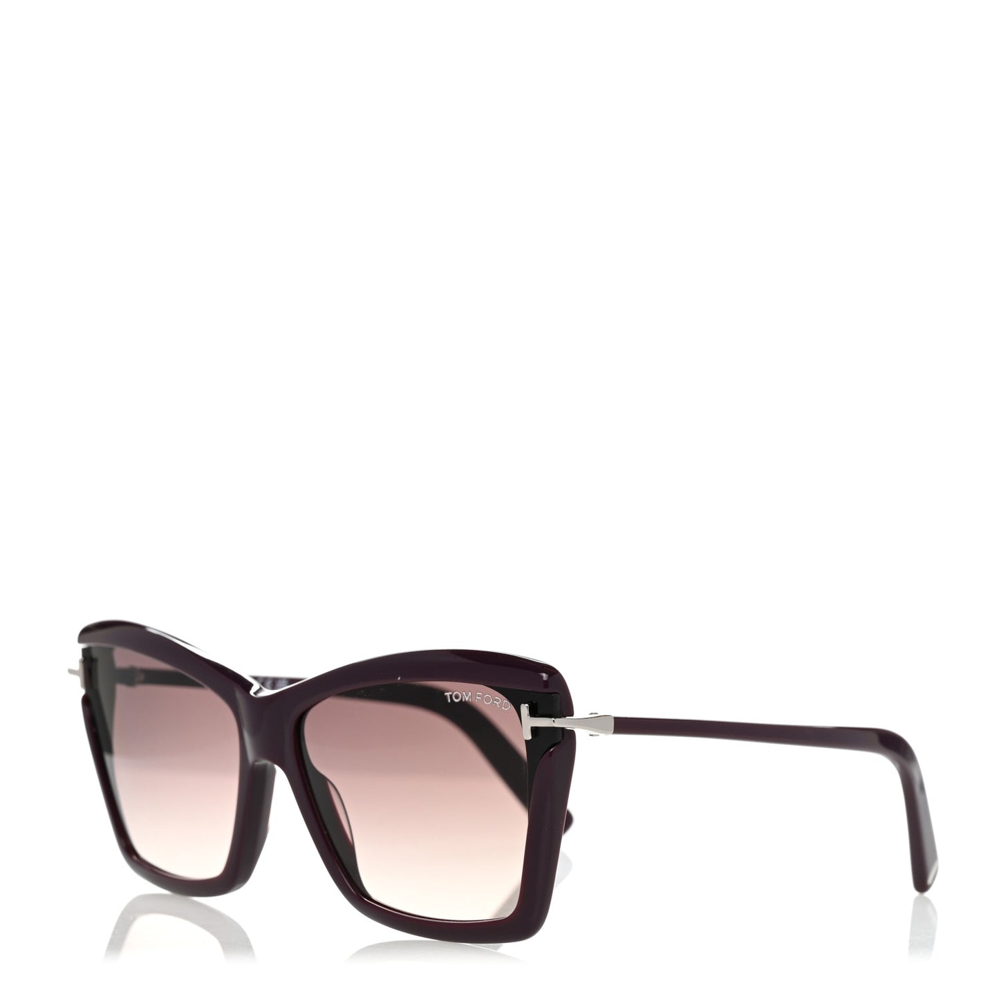 Leah Cat Eye Sunglasses TF849 Purple