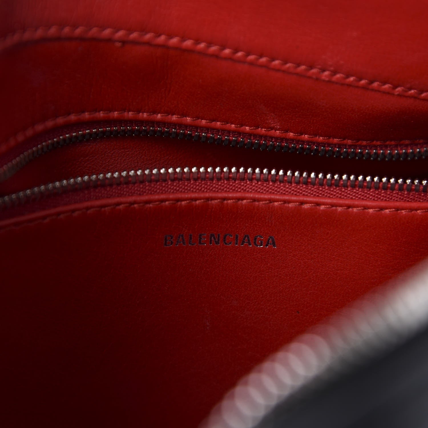 Balenciaga Calfskin S Triangle Duffle Black 12 of 12