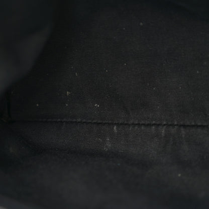 Saint Laurent Grain De Poudre Medium West Hollywood Monogram Fold-Over Black 11 of 13