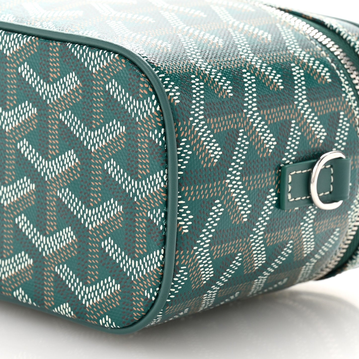 Goyardine Muse Mini Vanity Case Green