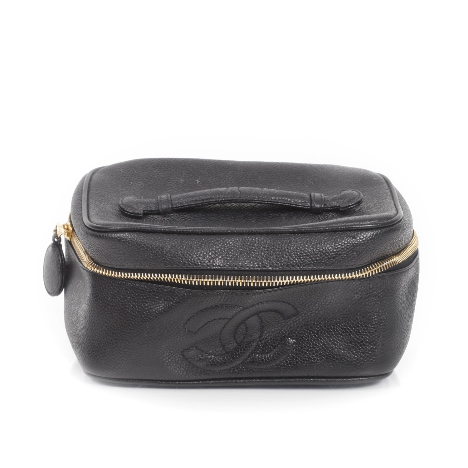 Chanel Caviar Cosmetic Case Black 4 of 9