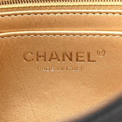 Chanel Lambskin Quilted Mini Pearl Crush Flap Black 6 of 10