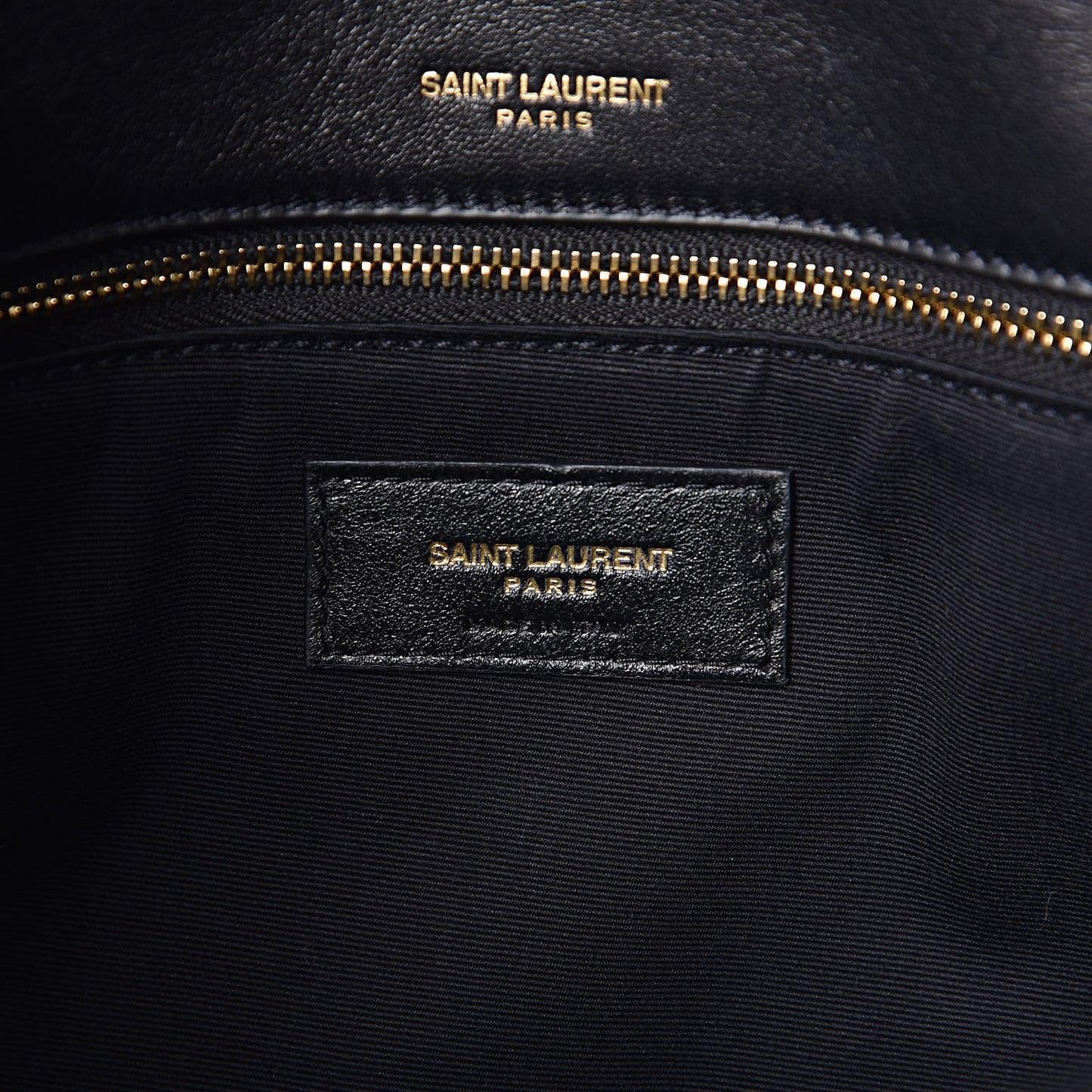 Lambskin Matelasse Monogram Medium Niki Chain Satchel Black