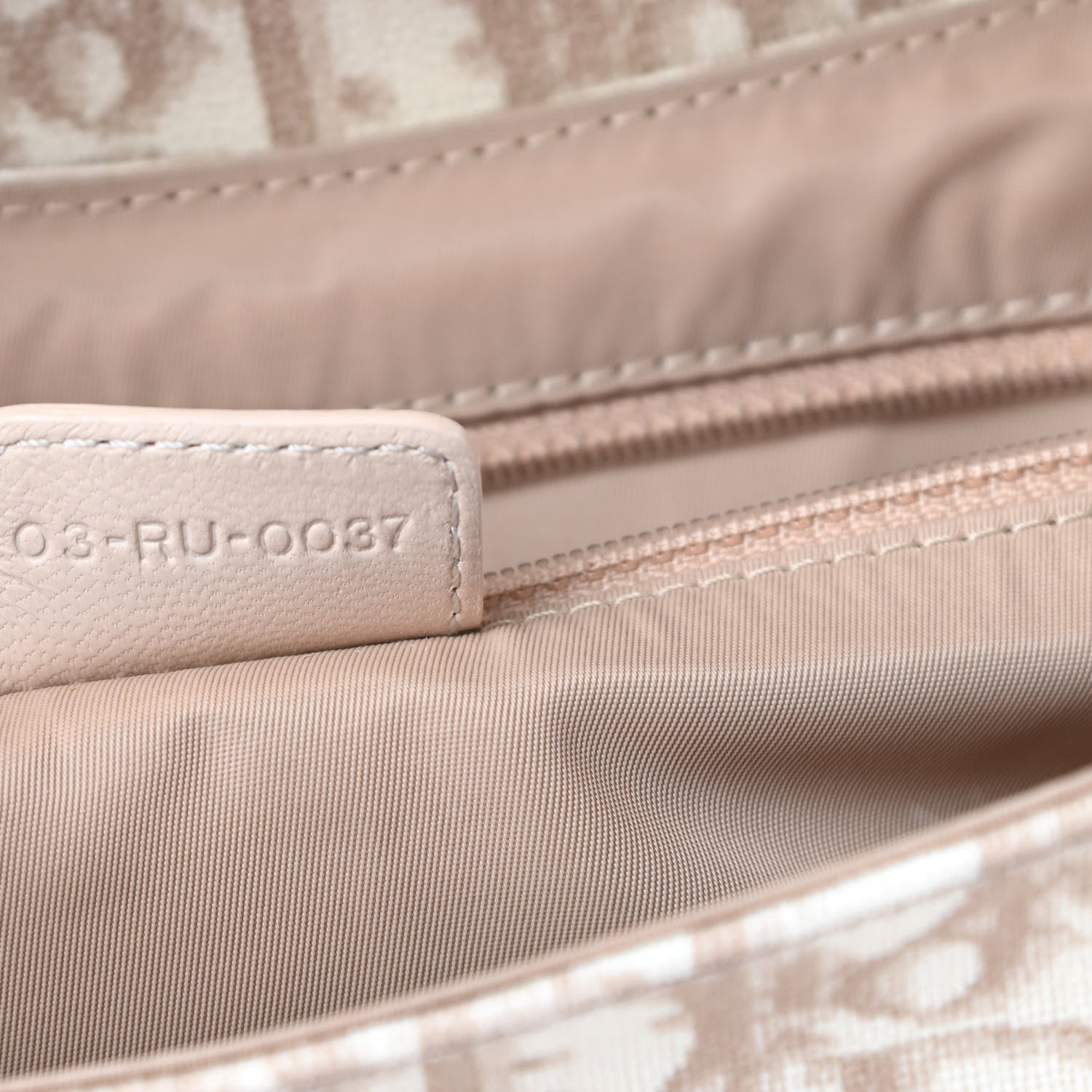 Christian Dior Monogram Romantique Trotter Bag Beige 7 of 14