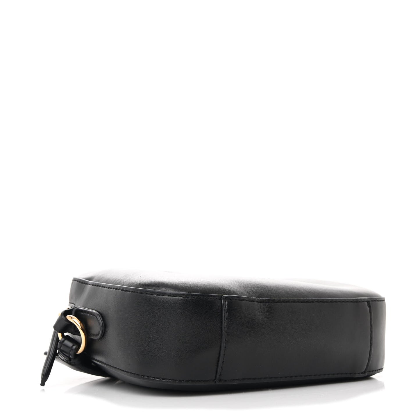 Grainy Alter Mat Studded Logo Small Camera Black