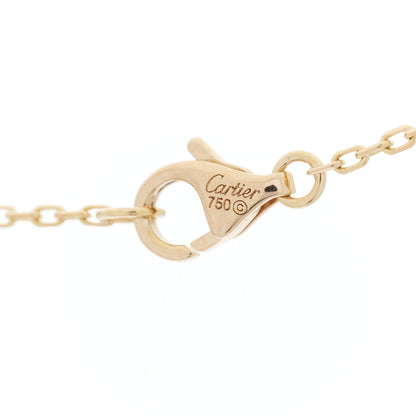 Cartier 18K Pink Yellow White Gold Trinity Heart Necklace 4 of 5