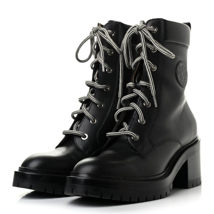 Hermes Calfskin Bridge Ankle Boots 36.5 Black 3 of 8