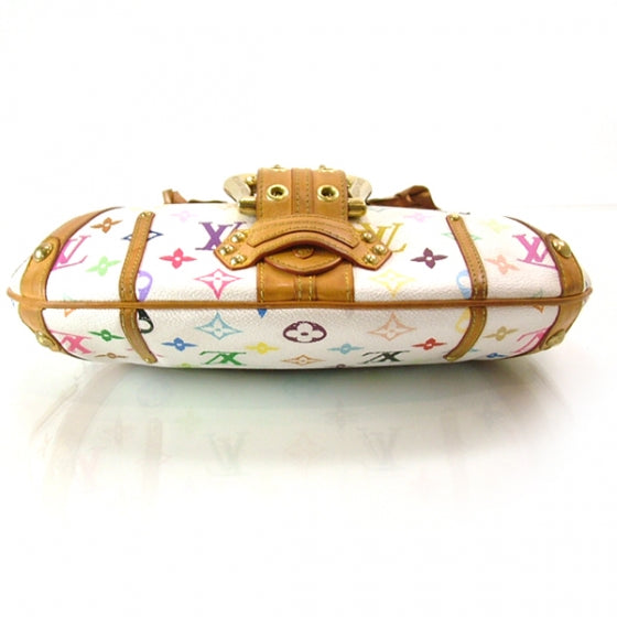 Louis Vuitton Monogram Multicolor Leonor White 5 of 10