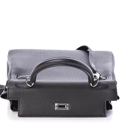 Hermes Togo Kelly Retourne 25 Black 14 of 38