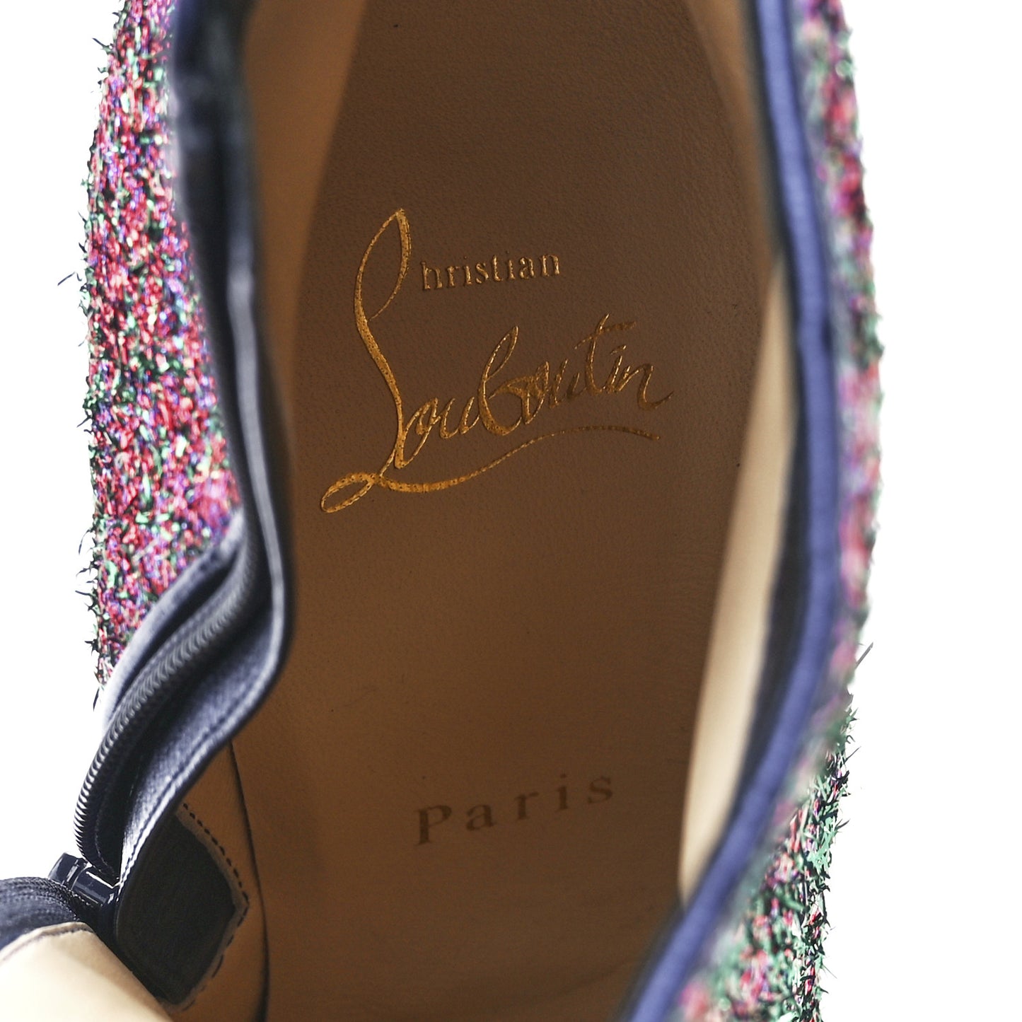 Satin So Kate Starlight Booty 100 Ankle Boots 37.5 Purple Multicolor