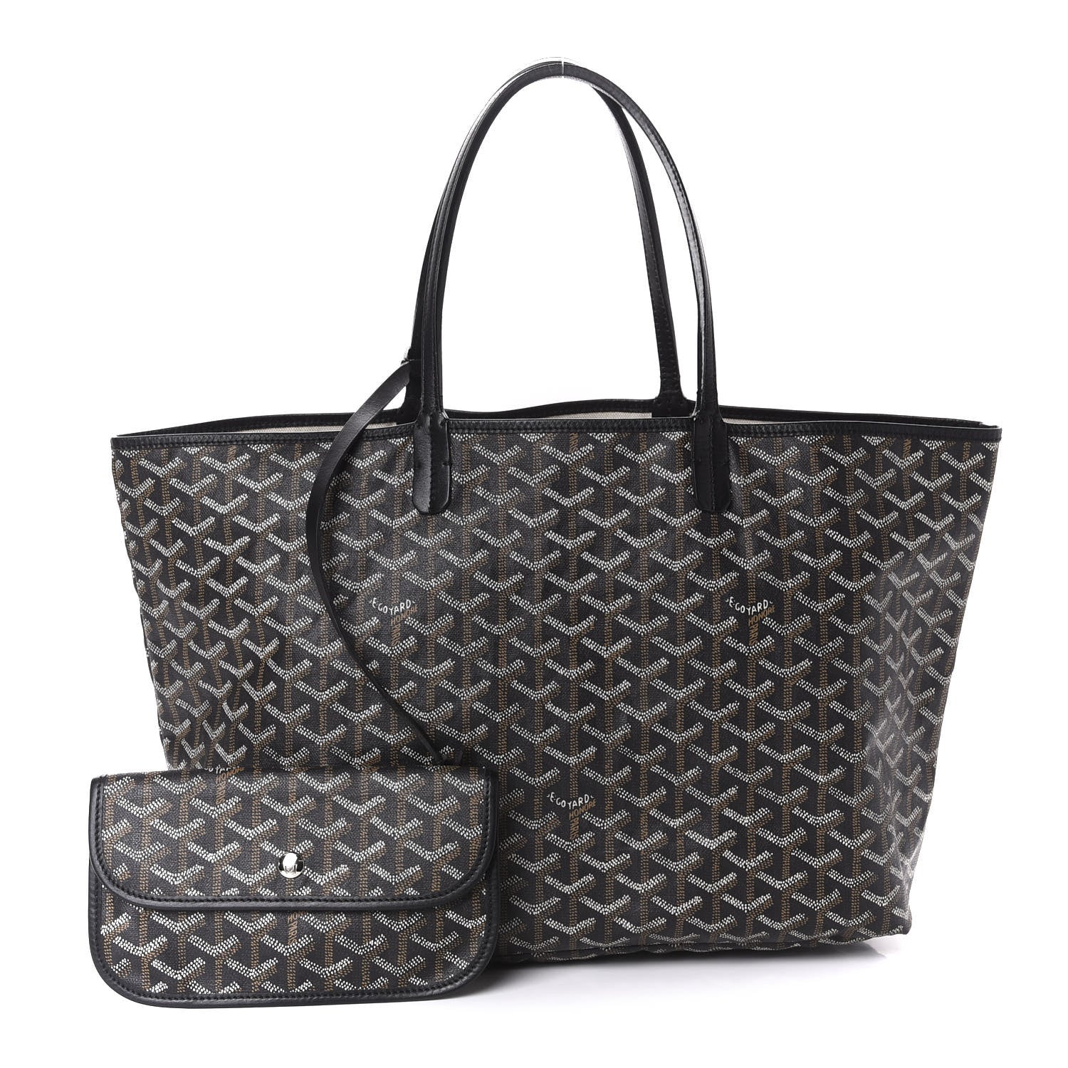 Goyard Goyardine Saint Louis PM Black 1 of 9