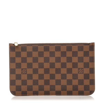 Louis Vuitton Damier Ebene Neverfull MM GM Pochette 1 of 8