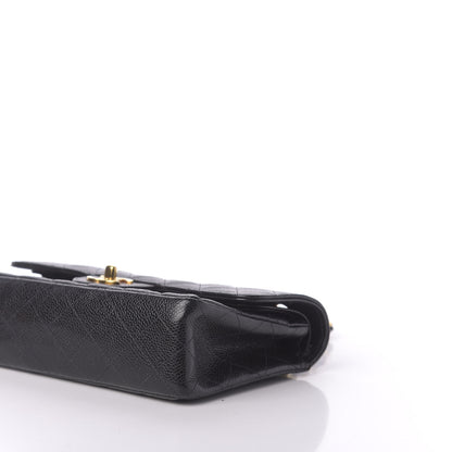 Chanel Caviar Quilted Small Double Flap Black 7 of 11