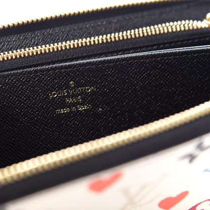 Louis Vuitton Game On Zippy Wallet White 6 of 9