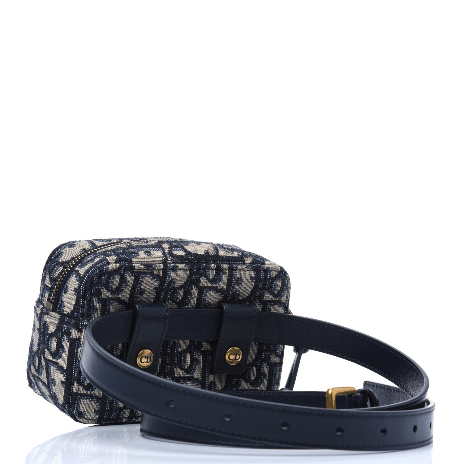 Christian Dior Oblique Belt Pouch Blue 3 of 10