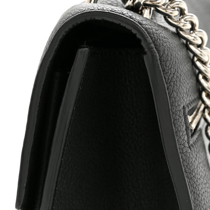Louis Vuitton Soft Calfskin My Lockme Chain Bag BB Black 14 of 16