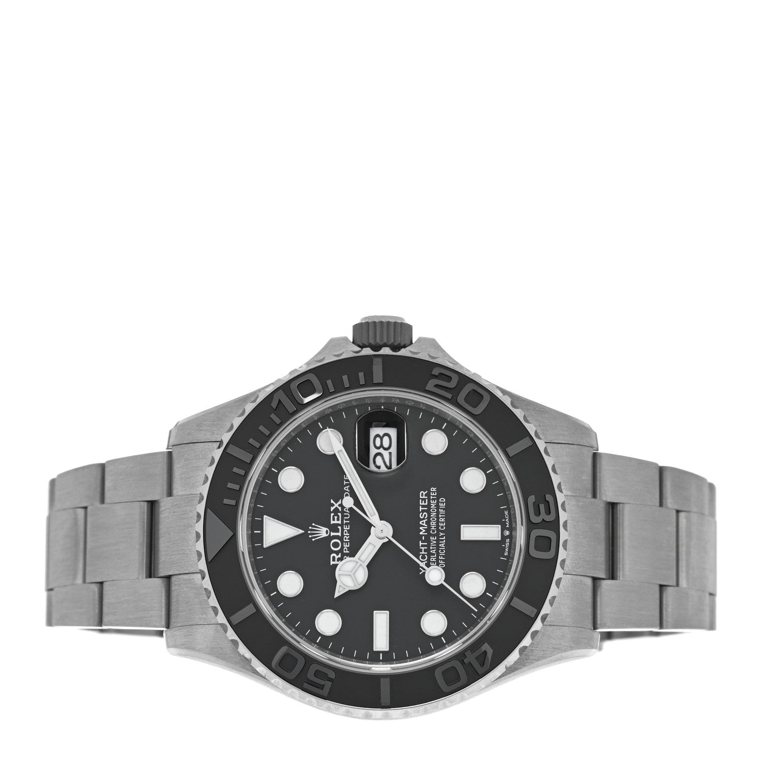 Rolex Titanium 42mm Yacht-Master Watch Black 226627 2 of 5