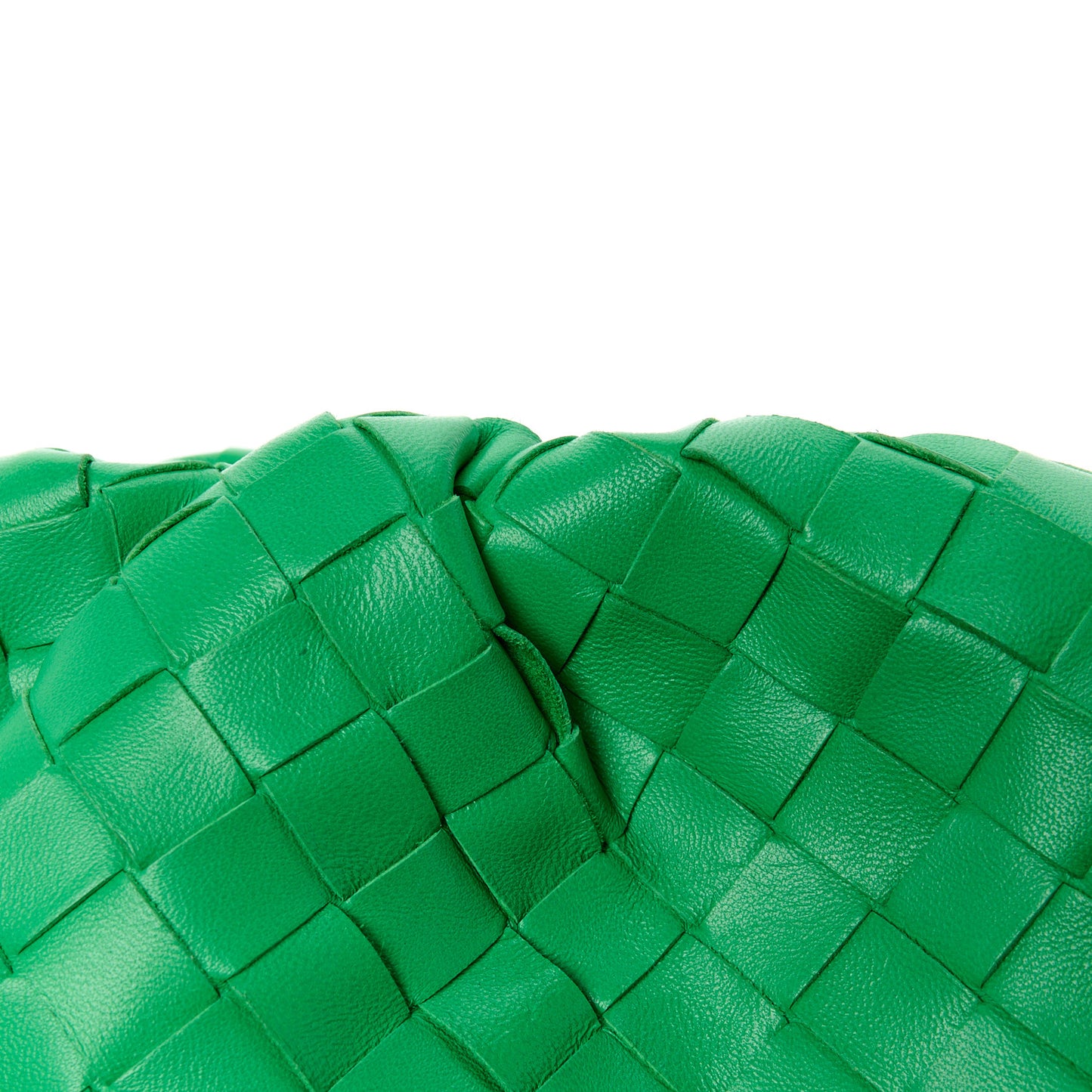 Nappa Maxi Intrecciato Teen Pouch Parakeet
