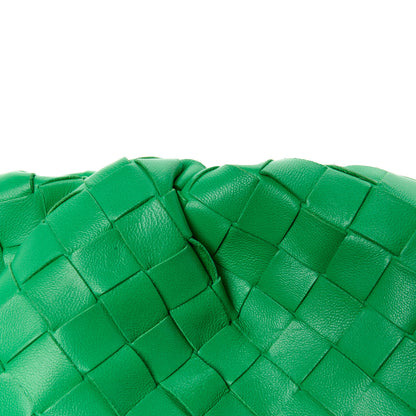 Bottega Veneta Nappa Maxi Intrecciato Teen Pouch Parakeet 12 of 15