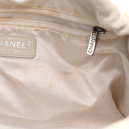 Chanel Calfskin Baby Coco Cabas White 9 of 17