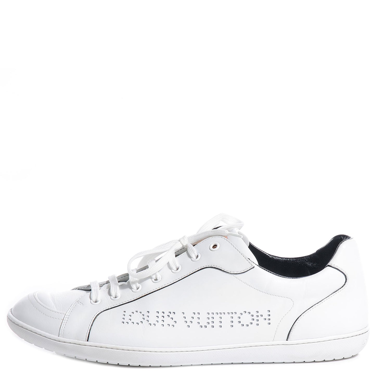 Calfskin Victoire Sneakers 10 White