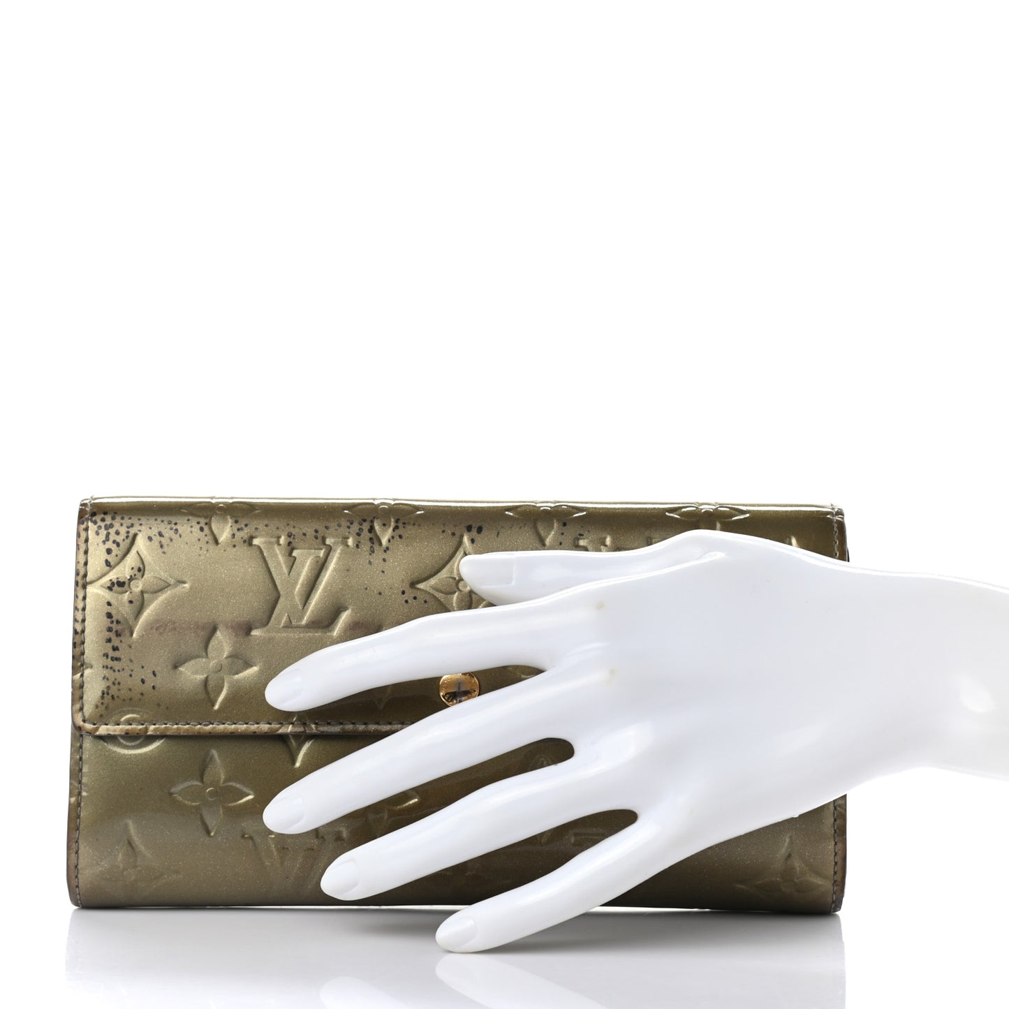 Vernis Sarah Wallet Gris Art Deco