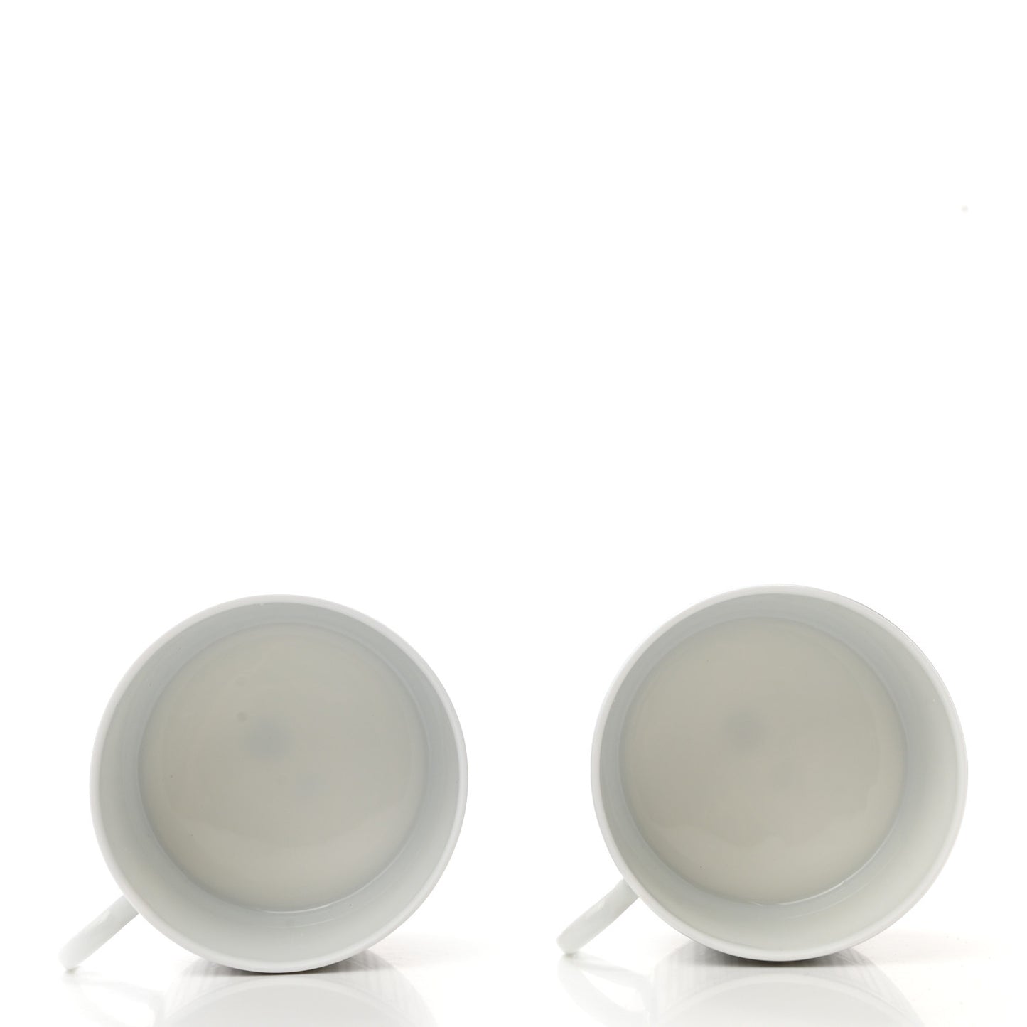 Porcelain Mosaique Au 24 Breakfast Cup And Saucer Set Of 2 Platine