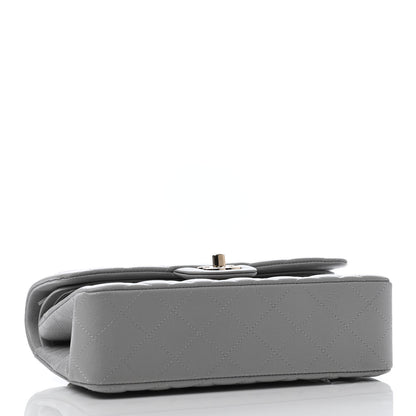 Chanel Caviar Quilted Small Double Flap Grey 3 of 4
