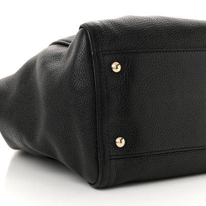 Gucci Pebbled Calfskin Medium Soho Shoulder Bag Black 9 of 13