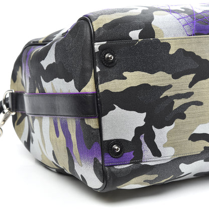 Christian Dior Canvas Camouflage Anselm Reyle Duffle 7 of 8