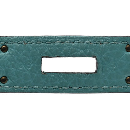 Hermes Togo BIRKIN 35 Bleu Atoll 7 of 10