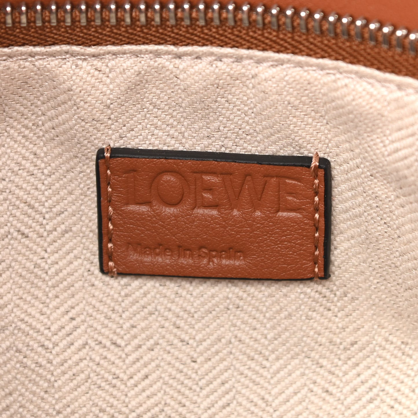 Calfskin Medium Puzzle Bag Tan