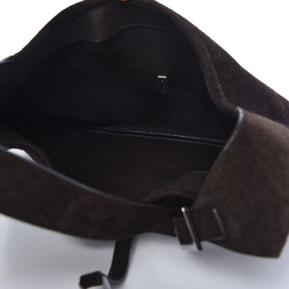 Gucci Suede Jackie Hobo Dark Brown 5 of 10