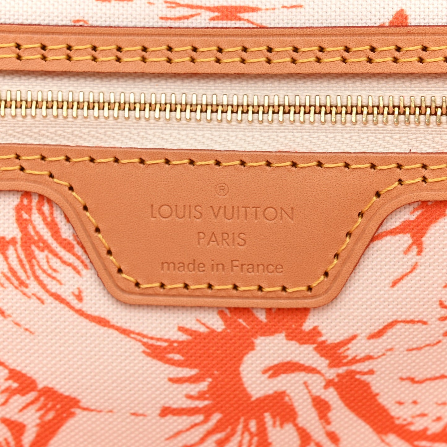 Monogram Giant By The Pool 2.0 Neverfull MM Coral