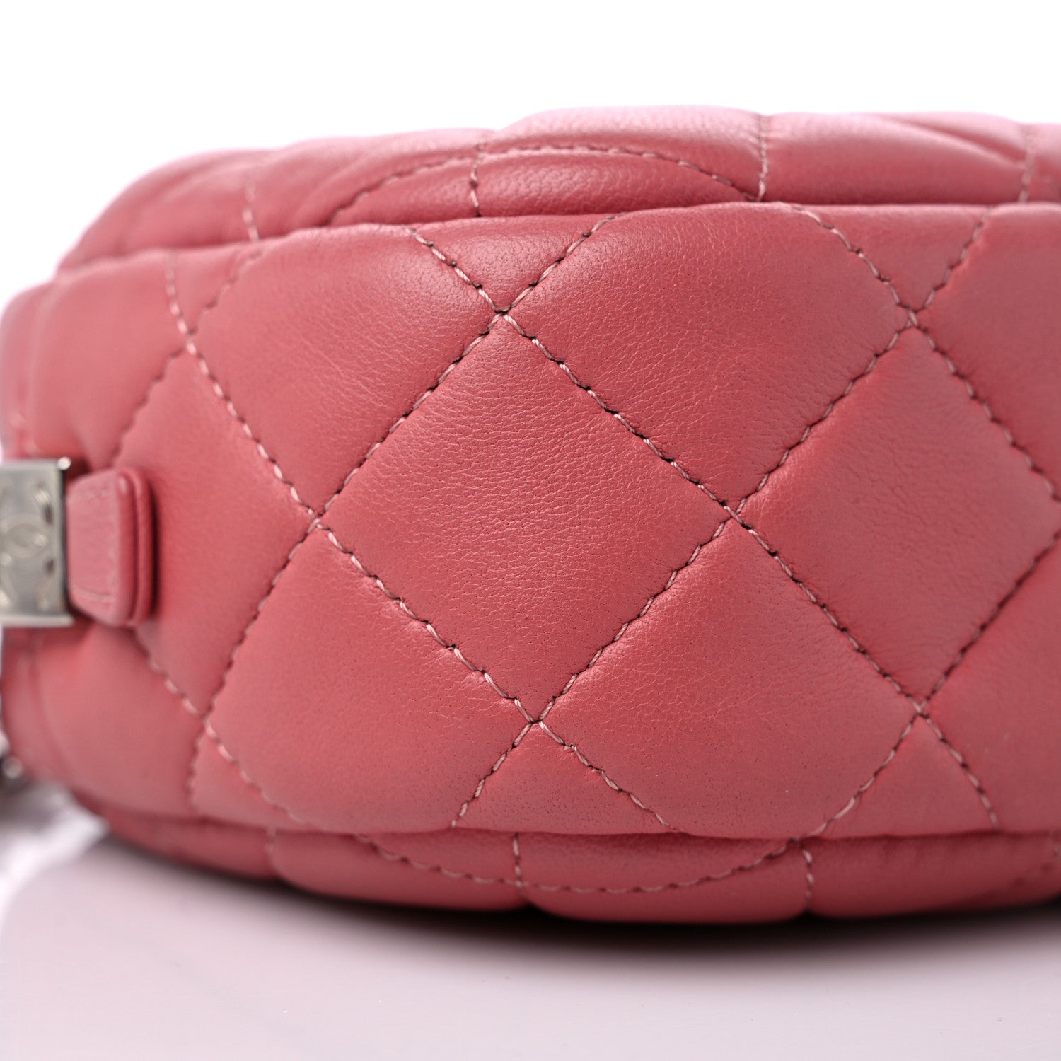 Chanel Lambskin Quilted Small Timeless Camera Case Pink 8 of 9