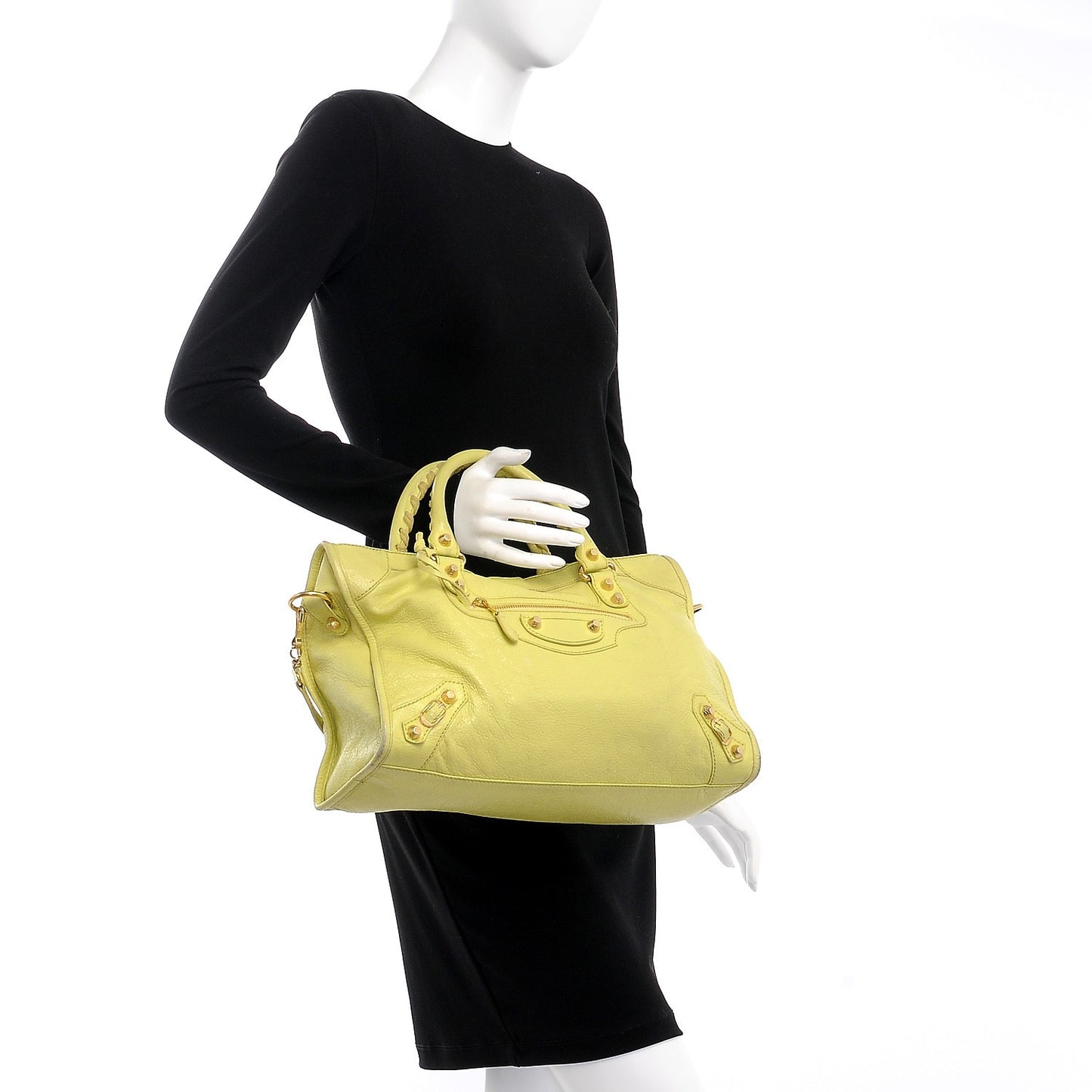 Agneau Giant 12 Gold Hardware City Jaune Citronnade