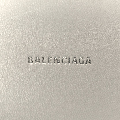 Balenciaga Metallic Calfskin Hourglass Top Handle Bag XS Silver 6 of 11