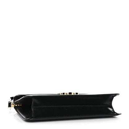Celine Shiny Calfskin Triomphe Clutch Black 4 of 11