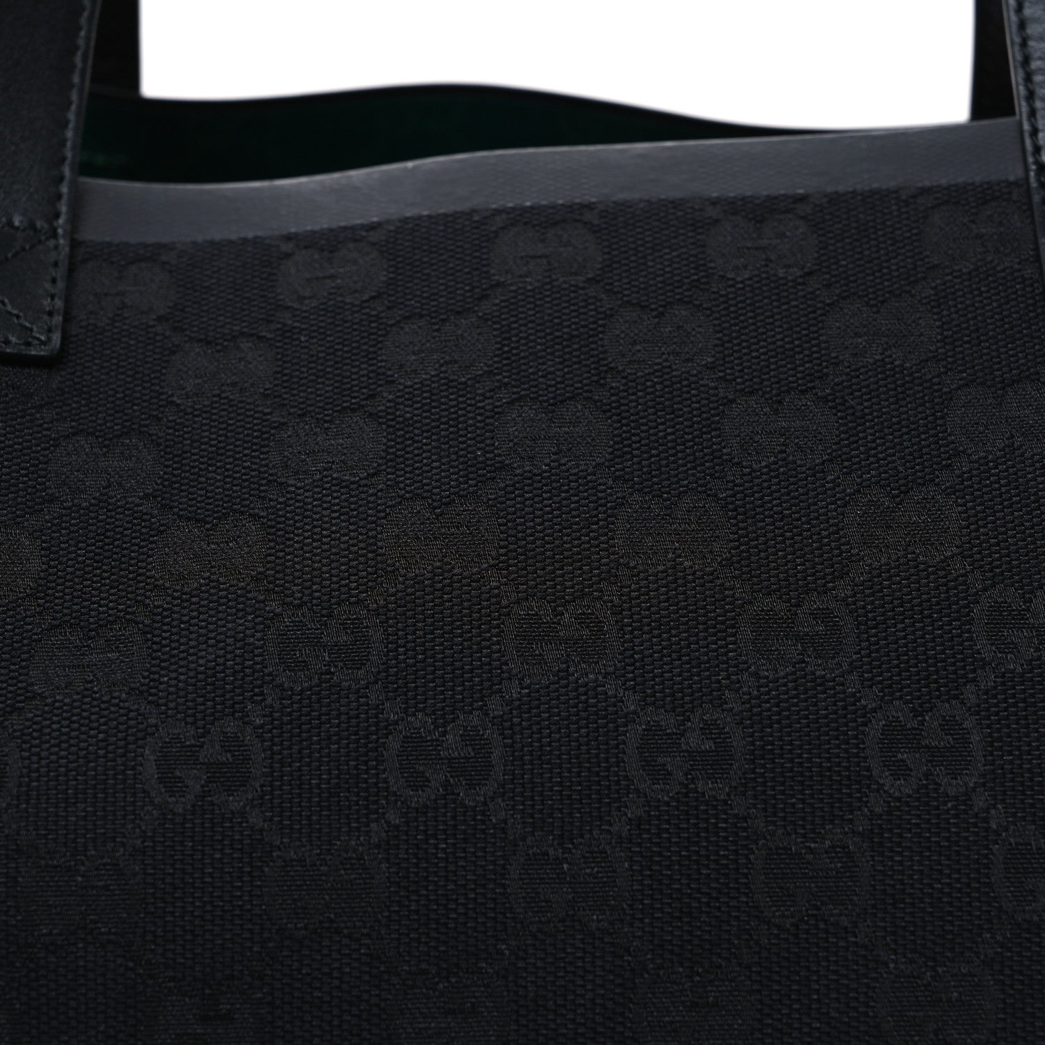 Gucci GG Monogram Medium Totissima Shopping Tote Black 9 of 11