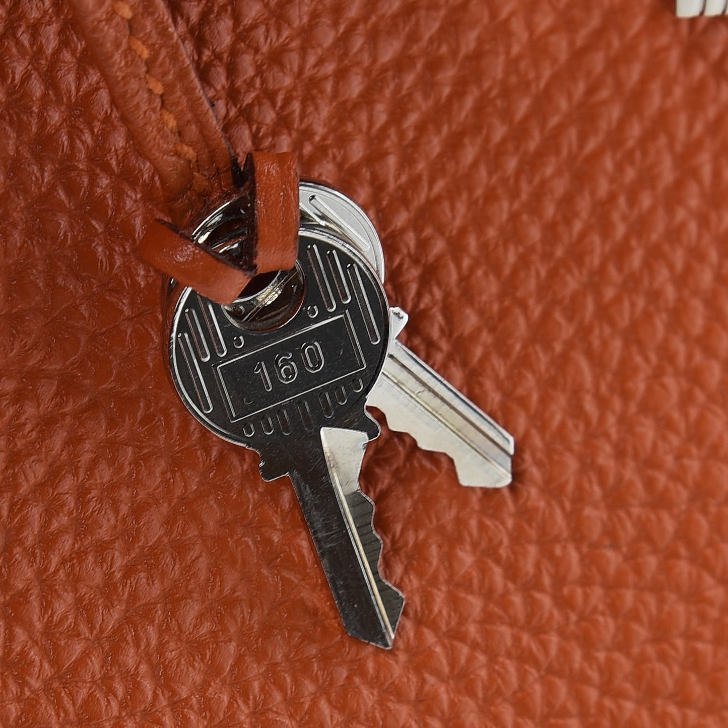 Taurillon Clemence Birkin 25 Orange