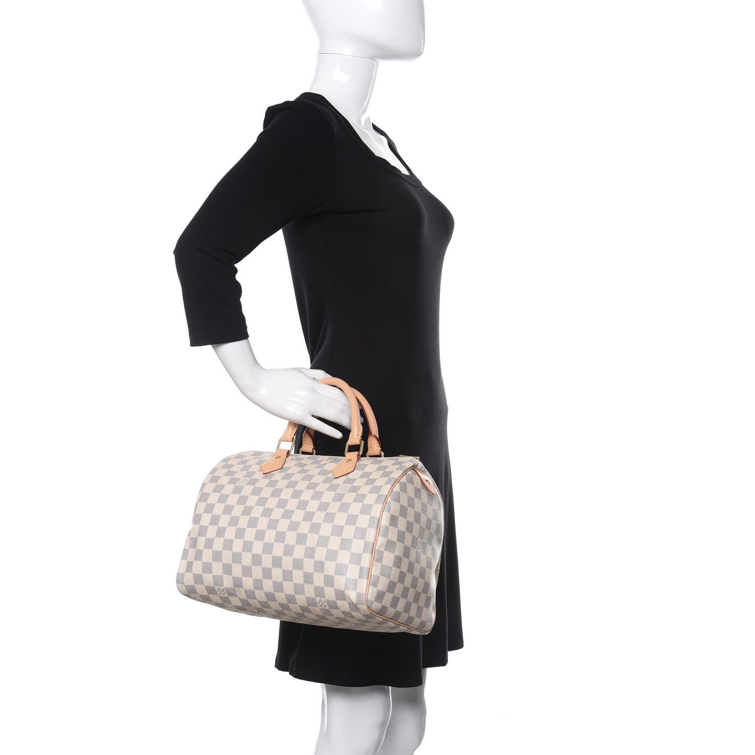 Louis Vuitton Damier Azur Speedy 30 2 of 12