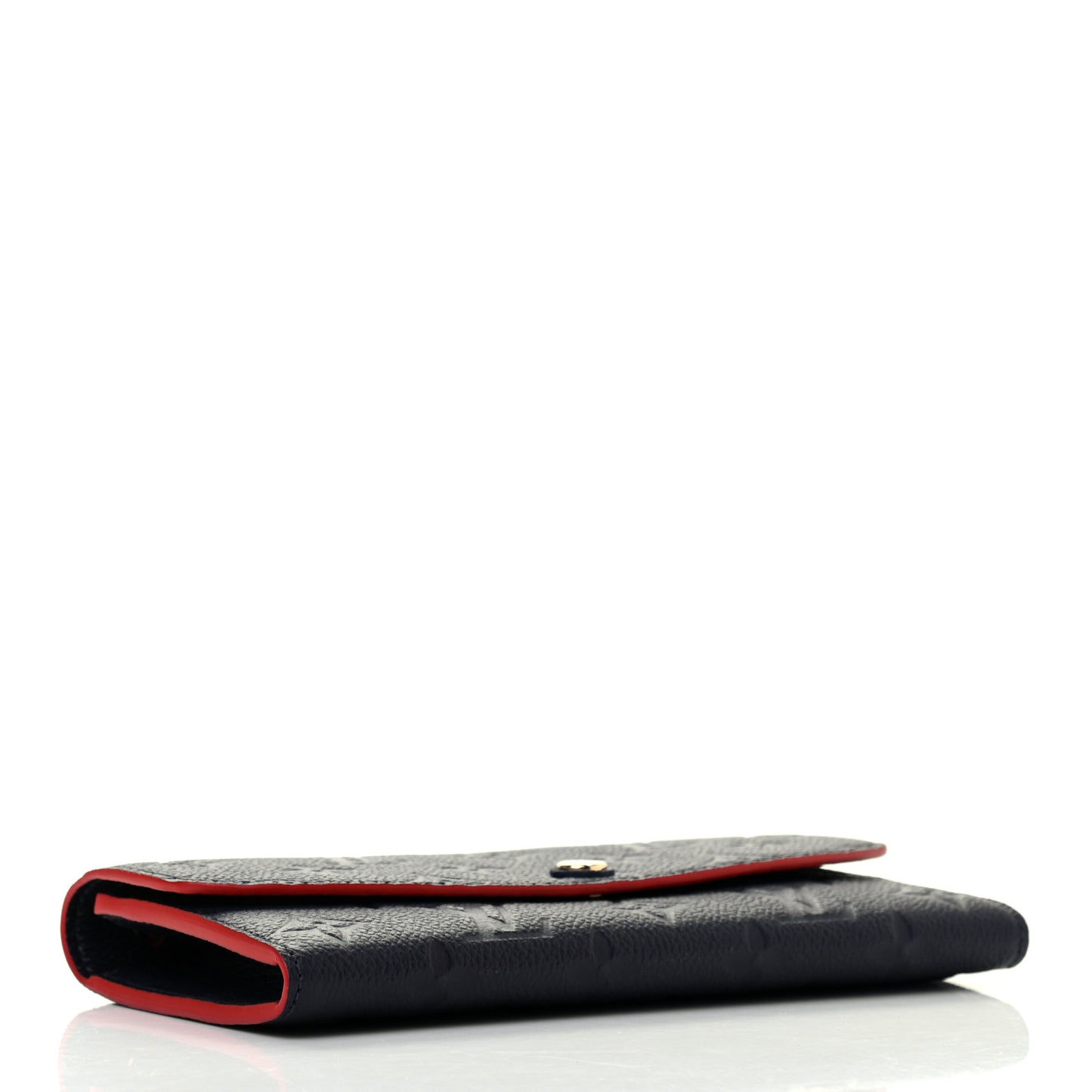Empreinte Emilie Wallet Marine Rouge