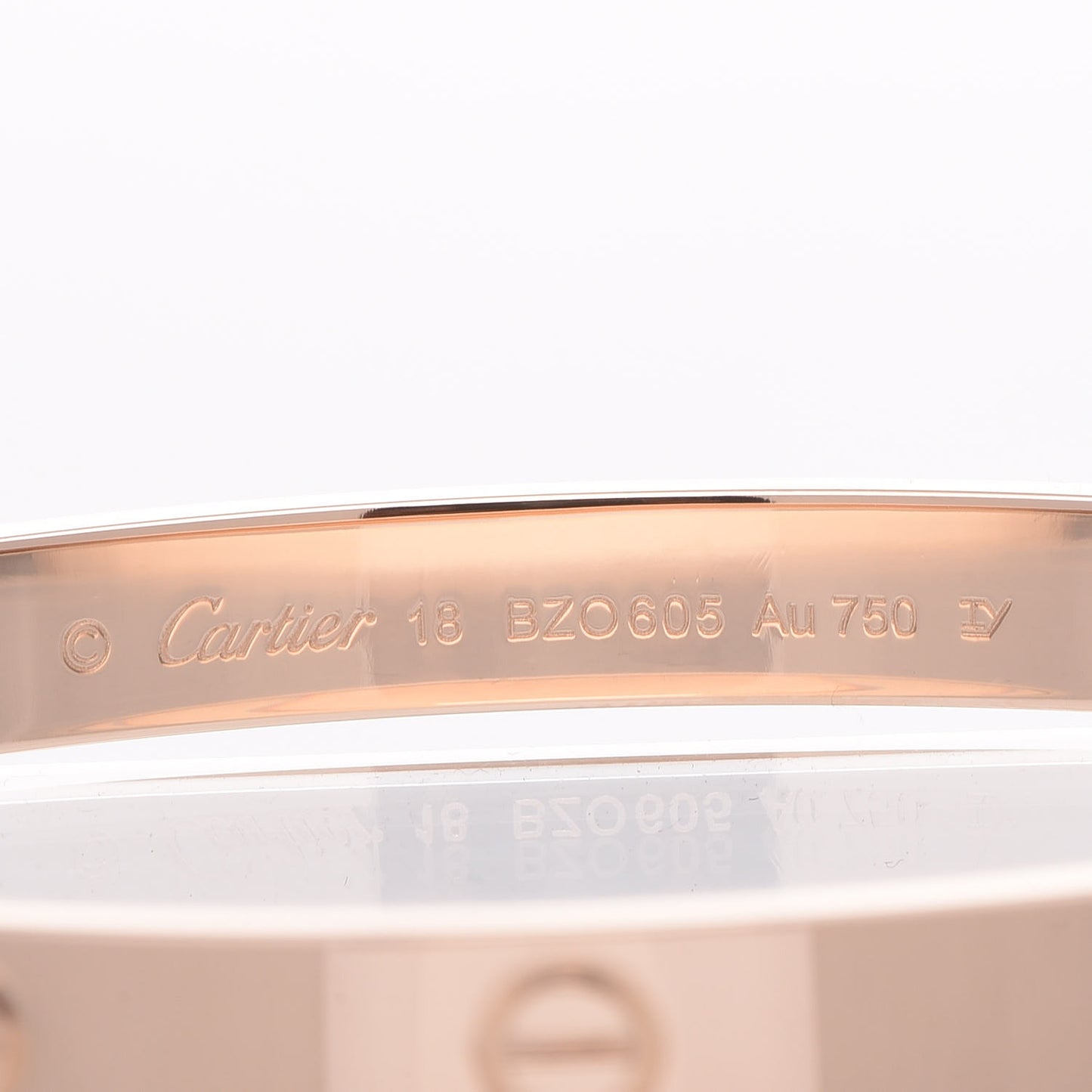 18K Pink Gold LOVE Bracelet 18