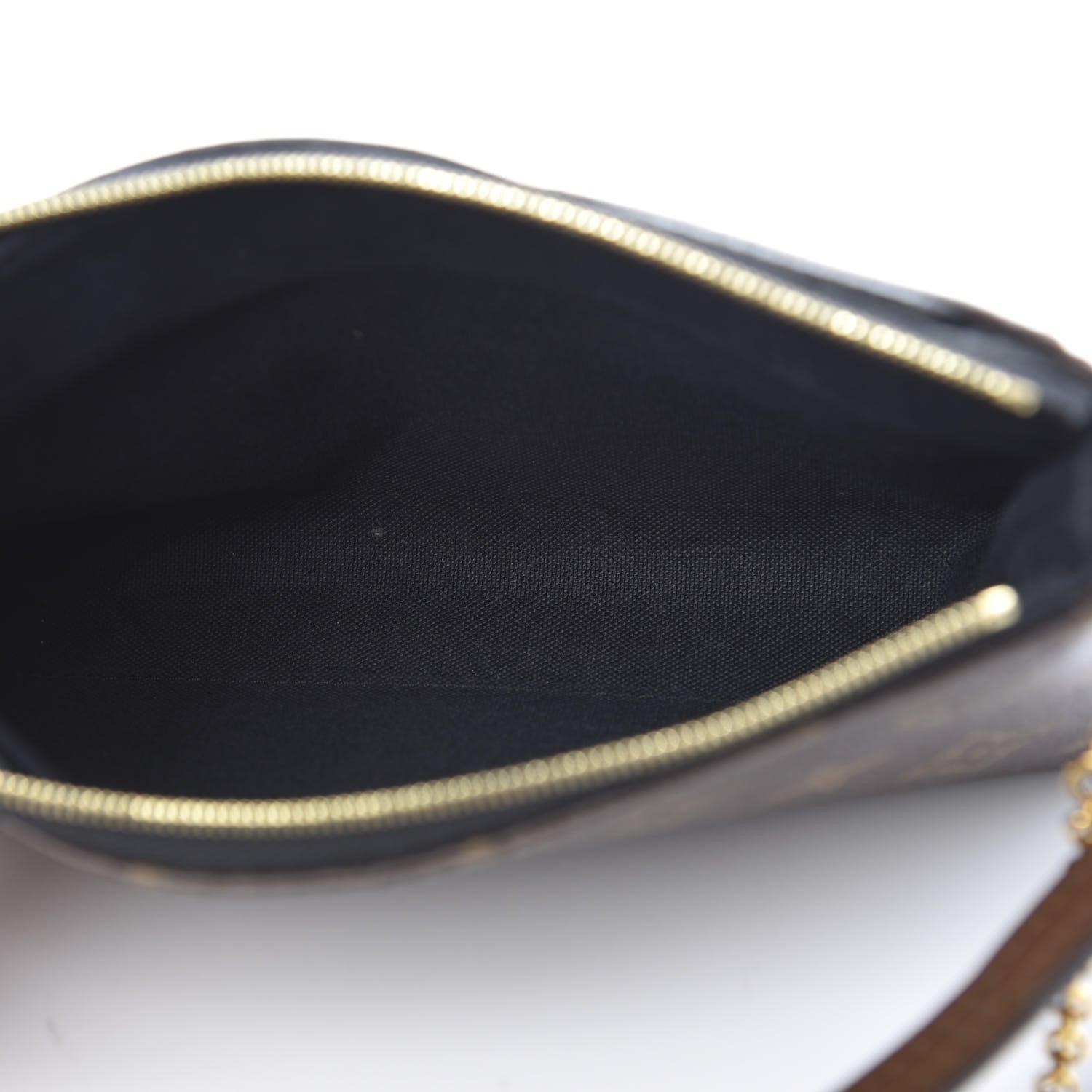 Louis Vuitton Monogram Pallas Clutch Black 5 of 12