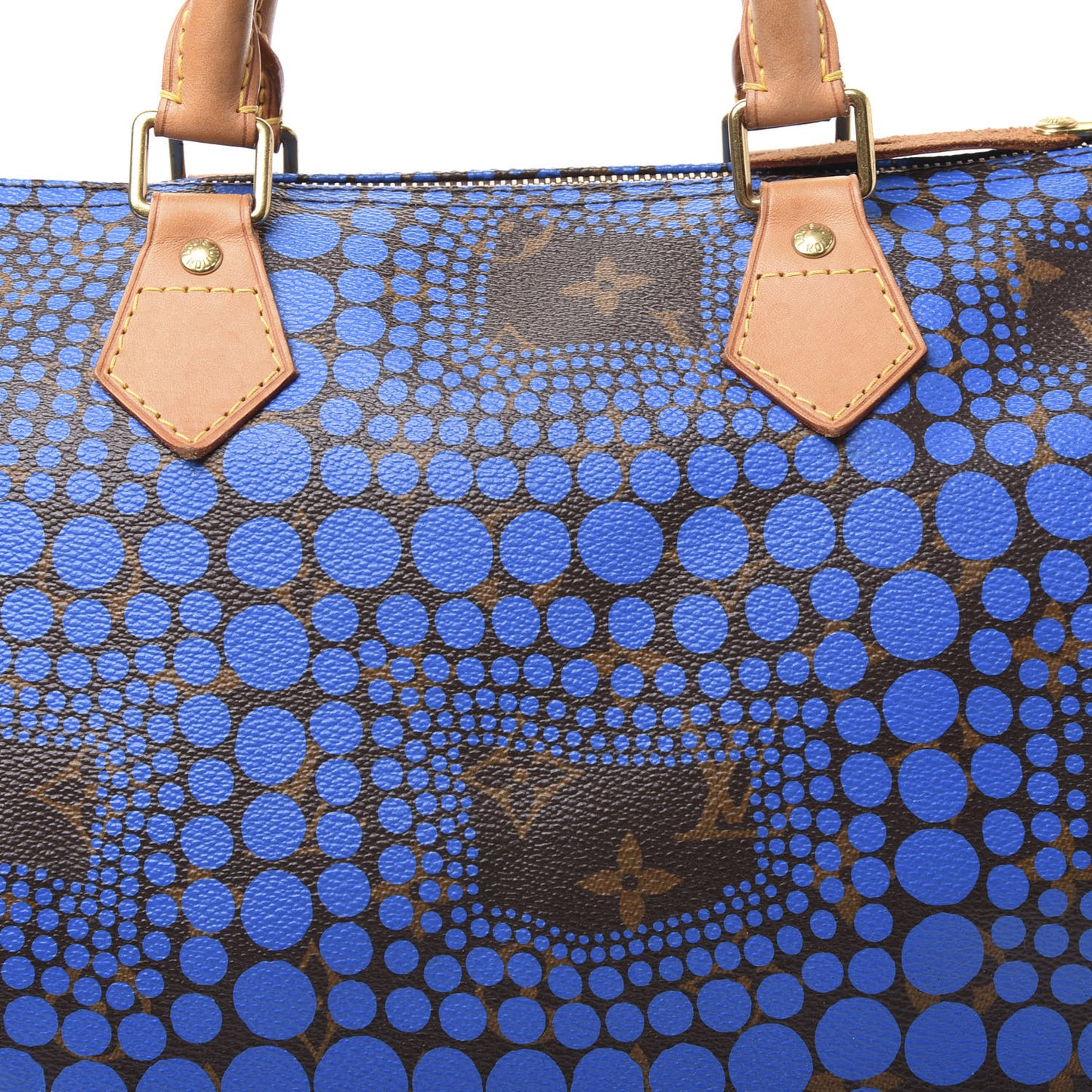 Monogram Kusama Town Speedy 30 Blue